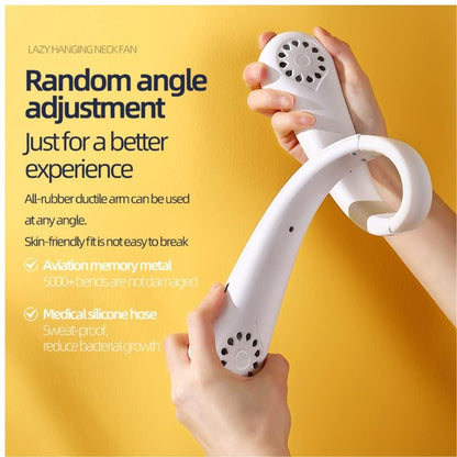 Portable Bladeless Hanging Rechargeable Neck Fan
