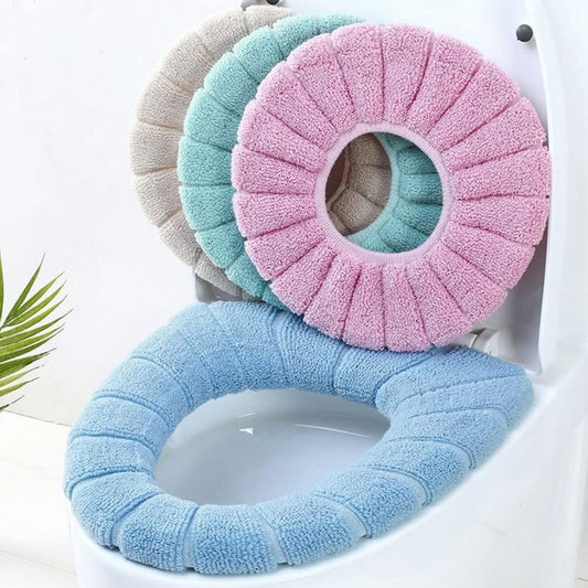 Soft Warm Toilet Seat Cover (Pack of 2)