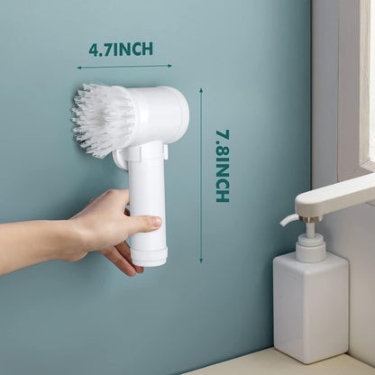 5 in 1 Handheld Bathroom Cleaning Brush Scrubber