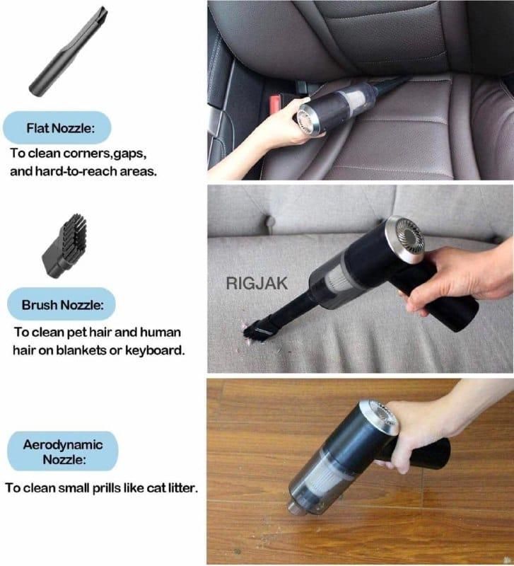 Air Duster Wireless 2 in 1 Vacuum Cleaner