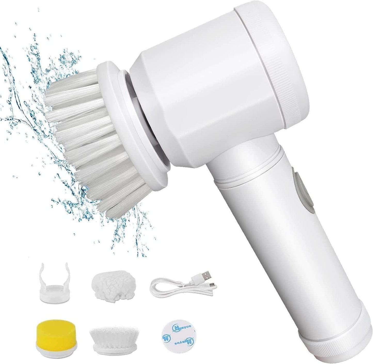 5 in 1 Handheld Bathroom Cleaning Brush Scrubber