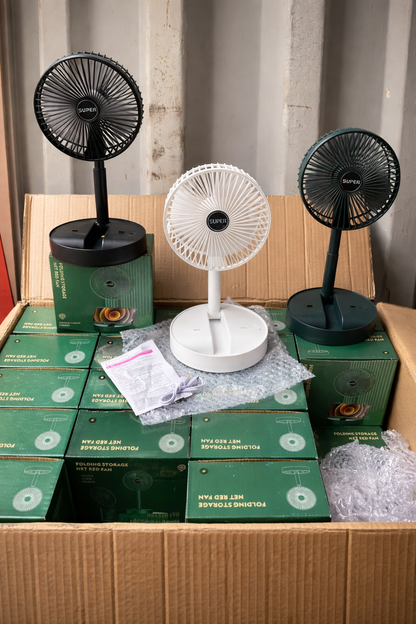 Portable USB Rechargeable Mini Desk Fan