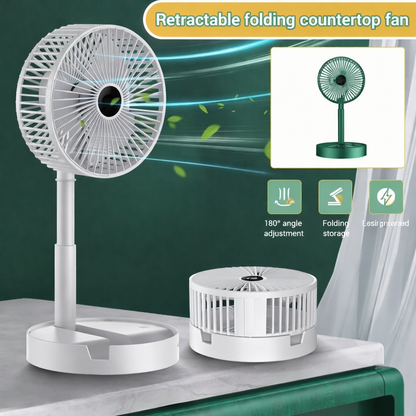 Portable USB Rechargeable Mini Desk Fan