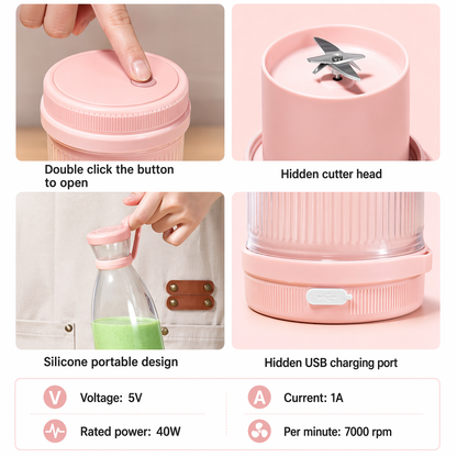 Portable Mini Juice Blender